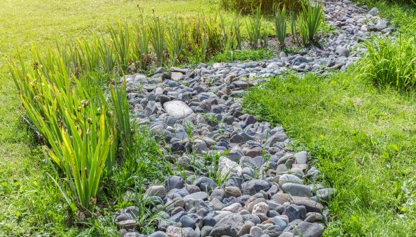 River Rock Garden Installation in Mesa