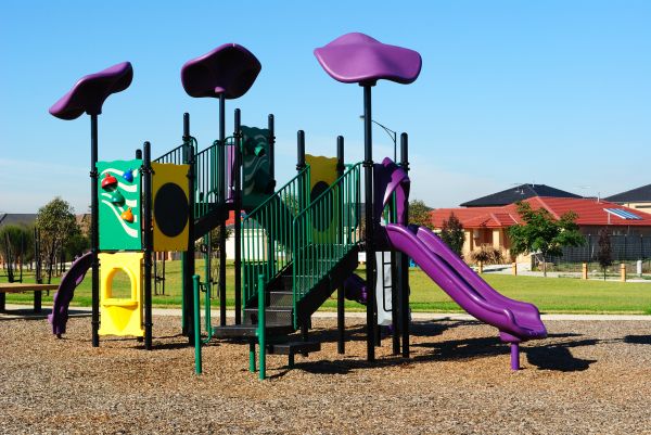Playground Mulch Removal in Mesa