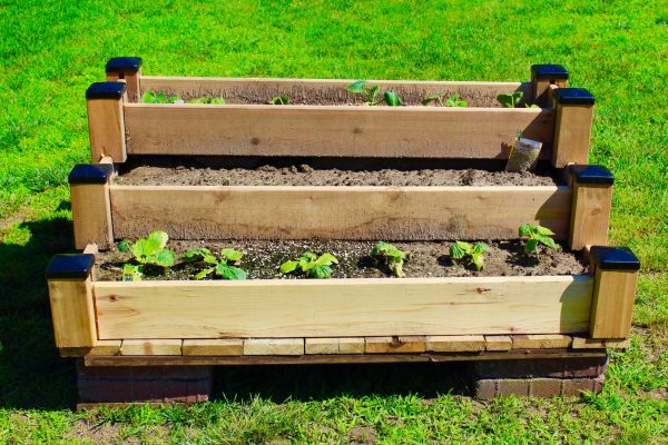 Raised Garden Bed Installation in Mesa
