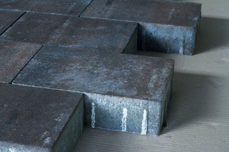 Textured paver surface